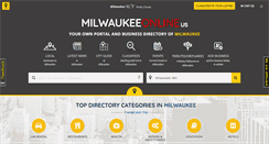 Desktop Screenshot of milwaukeeonline.us